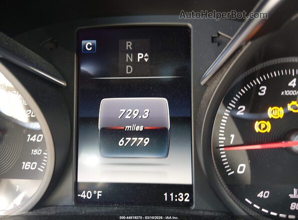 WDDWJ4KB7HF449624 2017 MERCEDES-BENZ C-CLASS Blue 