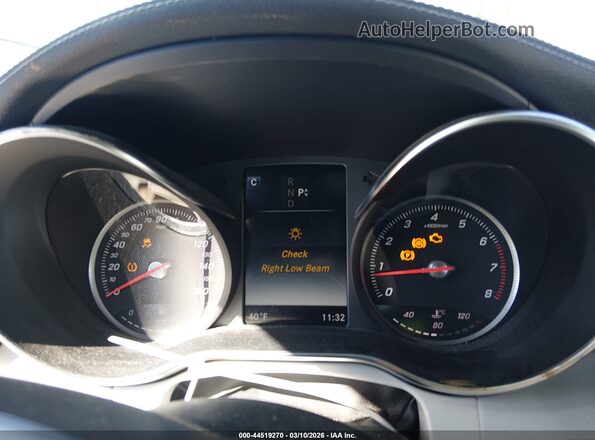 WDDWJ4KB7HF449624 2017 MERCEDES-BENZ C-CLASS Blue Вид задніх сидінь