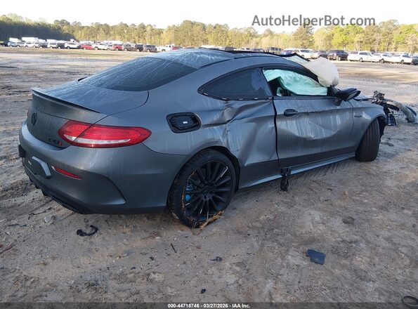 WDDWJ6EB0JF689191 2018 MERCEDES-BENZ AMG C 43 Gray Задня права чверть