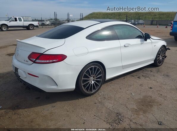WDDWJ6EB3HF536699 2017 MERCEDES-BENZ AMG C 43 White Задня права чверть