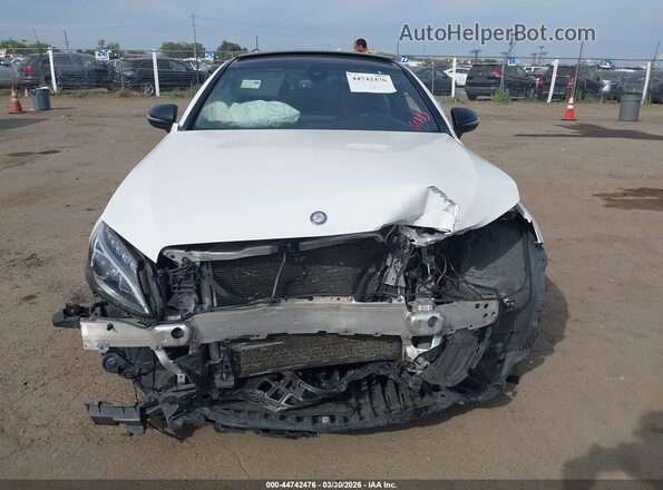 WDDWJ6EB3HF536699 2017 MERCEDES-BENZ AMG C 43 White Вид задньої частини салону