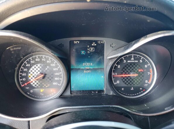 WDDWJ6EB9KF798959 2019 MERCEDES-BENZ C Gray Սարքավորումների վահանակի տեսք