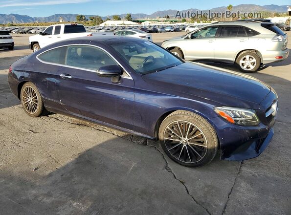 WDDWJ8DB6KF778536 2019 MERCEDES-BENZ C Blue 