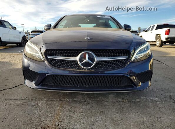 WDDWJ8DB6KF778536 2019 MERCEDES-BENZ C Blue 