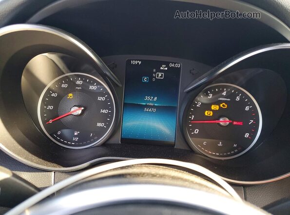 WDDWJ8DB6KF778536 2019 MERCEDES-BENZ C Blue 