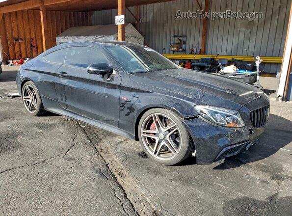 WDDWJ8HB7JF660729 2018 MERCEDES-BENZ C Black წინა მარჯვენა