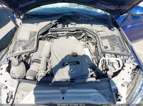 WDDWK4JB6JF734075 2018 MERCEDES-BENZ C-CLASS Blue Հետևի տեսք