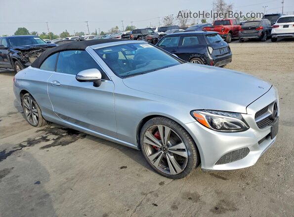 WDDWK4JBXHF504176 2017 MERCEDES-BENZ C Silver 