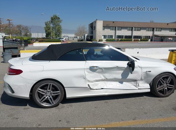 WDDWK6EBXJF633790 2018 MERCEDES-BENZ AMG C 43 White Դիմացի տեսք