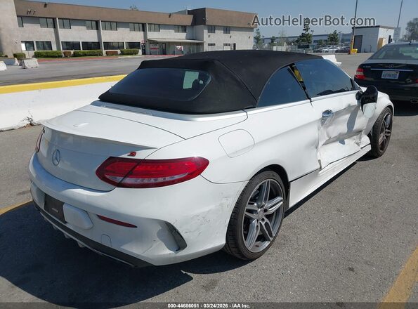 WDDWK6EBXJF633790 2018 MERCEDES-BENZ AMG C 43 White Հետևի աջ
