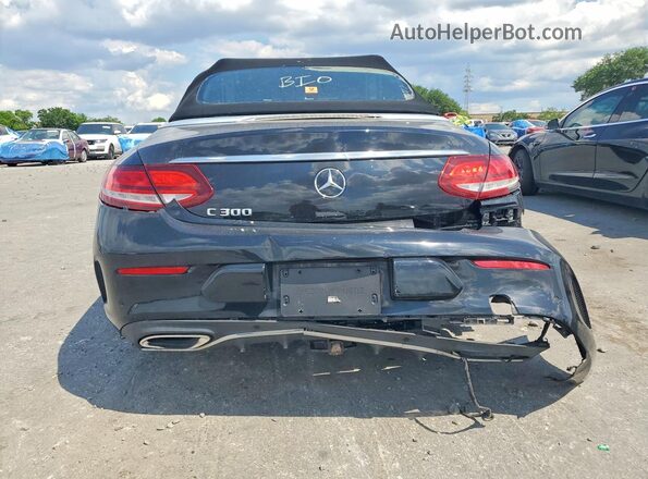 WDDWK8DB8KF781838 2019 MERCEDES-BENZ C Black უკანა ხედი