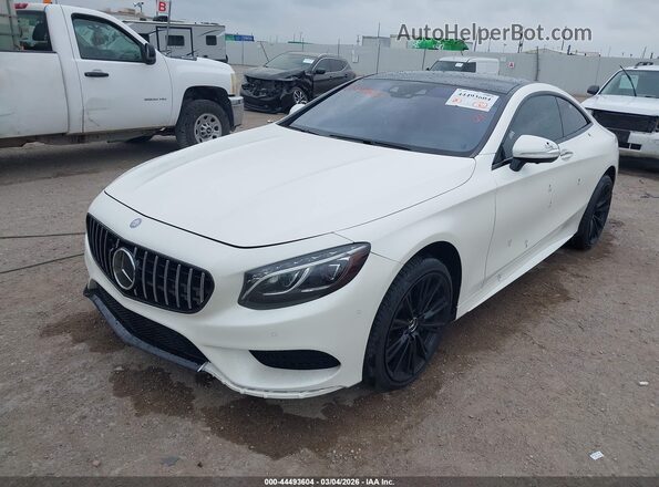 WDDXJ8FB2GA017749 2016 MERCEDES-BENZ S-CLASS White Front left