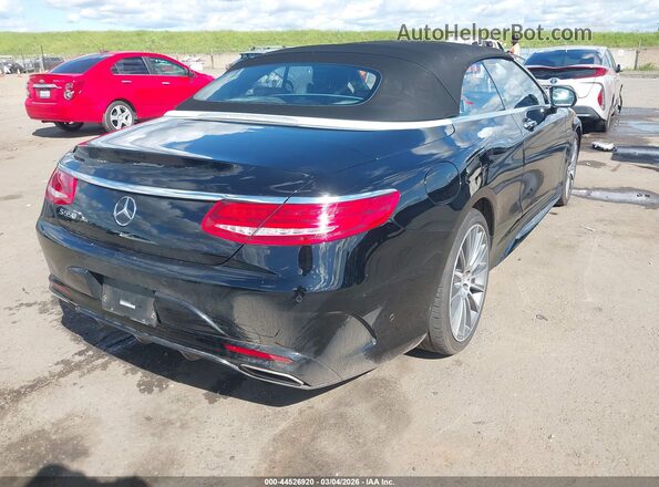 WDDXK8CB0HA021544 2017 MERCEDES-BENZ S-CLASS Black უკანა მარჯვენა