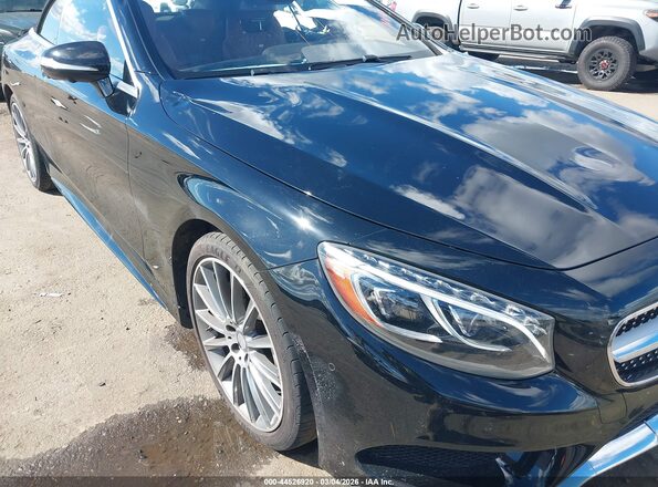 WDDXK8CB0HA021544 2017 MERCEDES-BENZ S-CLASS Black წინა ხედი