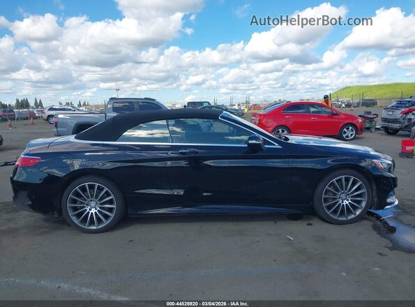 WDDXK8CB0HA021544 2017 MERCEDES-BENZ S-CLASS Black უკანა სალონის ხედი