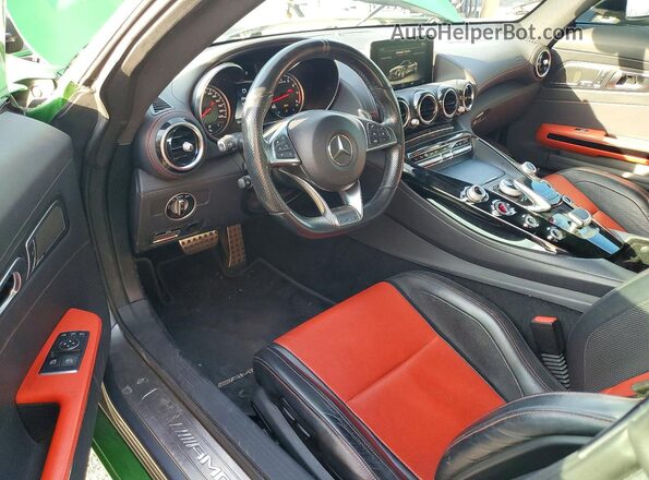 WDDYK7HA2JA014292 2018 MERCEDES-BENZ AMG Green Առջևի վահանակի տեսք