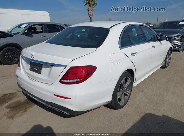 WDDZF4JB0KA529528 2019 MERCEDES-BENZ E-CLASS White Задня права чверть