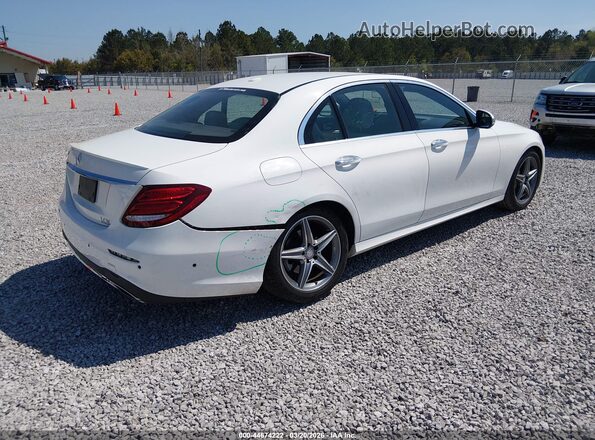 WDDZF4JB2HA029380 2017 MERCEDES-BENZ E-CLASS White 