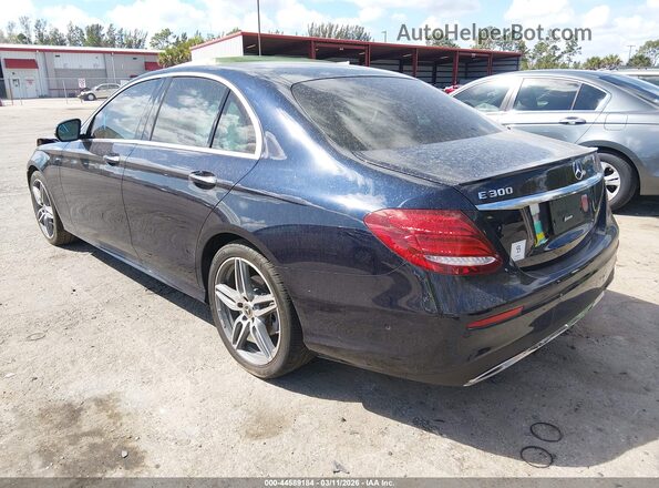 WDDZF4JB2JA436668 2018 MERCEDES-BENZ E-CLASS Blue Trasero izquierdo