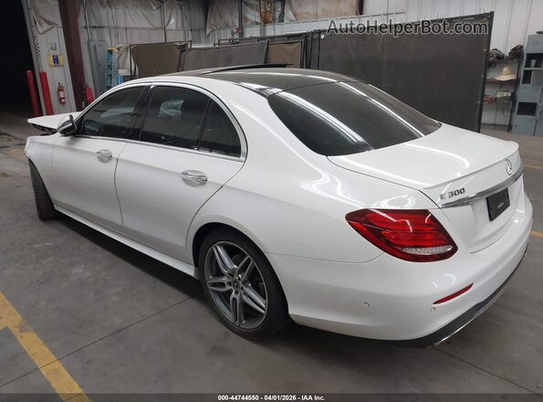 WDDZF4JB2KA603239 2019 MERCEDES-BENZ E-CLASS White 