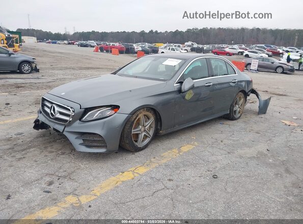 WDDZF4JB3HA050903 2017 MERCEDES-BENZ E-CLASS Gray Przód lewy