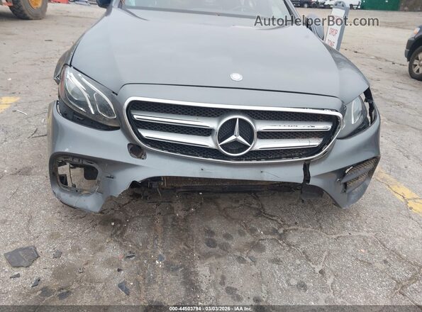 WDDZF4JB3HA050903 2017 MERCEDES-BENZ E-CLASS Gray Widok z przodu
