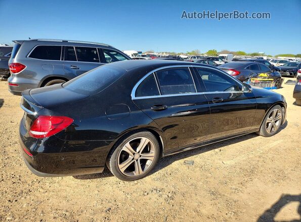 WDDZF4JB3HA115460 2017 MERCEDES-BENZ E Black Задня права чверть