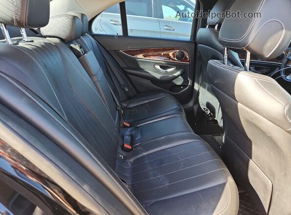 WDDZF4JB3HA115460 2017 MERCEDES-BENZ E Black Вид задніх сидінь