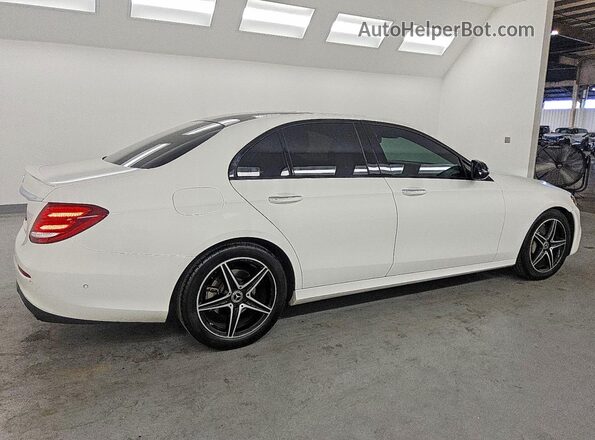 WDDZF4JB3JA296694 2018 MERCEDES-BENZ E Белый Задняя правая четверть