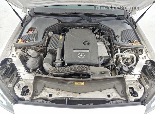 WDDZF4JB3JA296694 2018 MERCEDES-BENZ E Белый Вид задней части салона