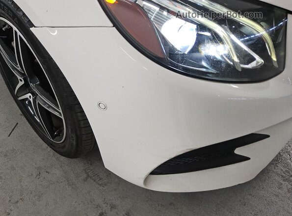 WDDZF4JB3JA296694 2018 MERCEDES-BENZ E Белый 