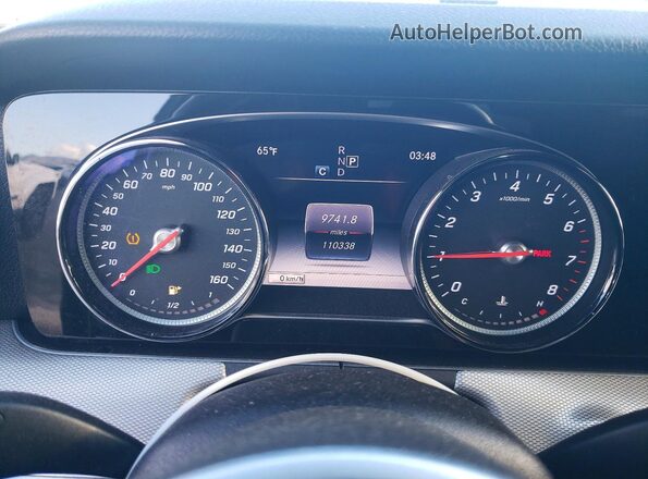 WDDZF4JB3KA529152 2019 MERCEDES-BENZ E Black 