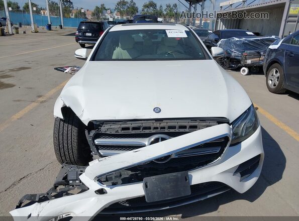 WDDZF4JB4HA007834 2017 MERCEDES-BENZ E-CLASS White Widok zestawu wskaźników