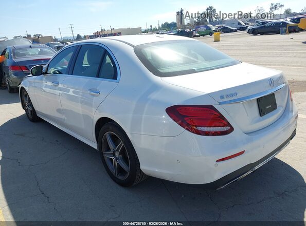 WDDZF4JB4HA007834 2017 MERCEDES-BENZ E-CLASS White Tył lewy