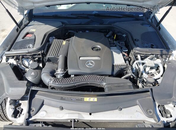 WDDZF4JB4HA007834 2017 MERCEDES-BENZ E-CLASS White Widok z tyłu