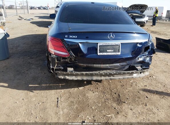 WDDZF4JB4JA381091 2018 MERCEDES-BENZ E-CLASS Dark Blue წინა ხედი