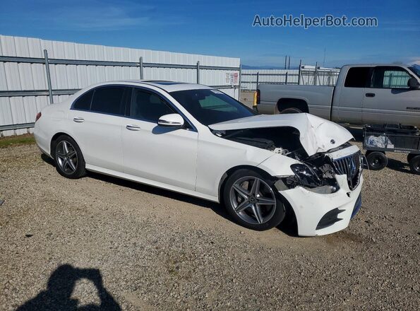 WDDZF4JB4JA447011 2018 MERCEDES-BENZ E White Front right