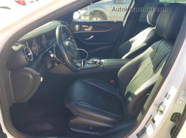 WDDZF4JB4JA447011 2018 MERCEDES-BENZ E White Front interior view