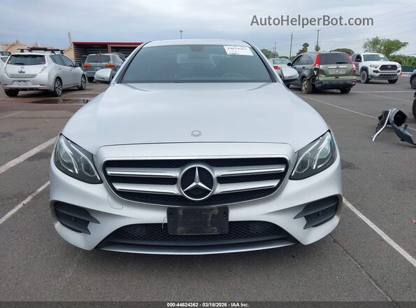 WDDZF4JB5HA067976 2017 MERCEDES-BENZ E-CLASS Silver Widok zestawu wskaźników