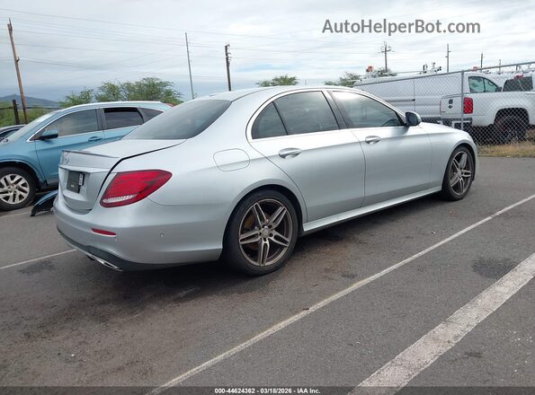 WDDZF4JB5HA067976 2017 MERCEDES-BENZ E-CLASS Silver Tył prawy