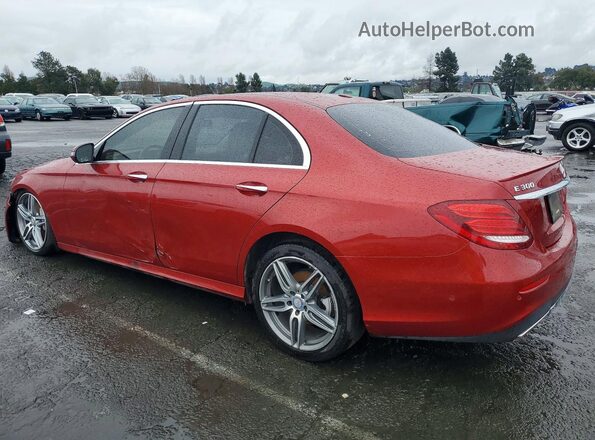 WDDZF4JB5HA122684 2017 MERCEDES-BENZ E Красный 