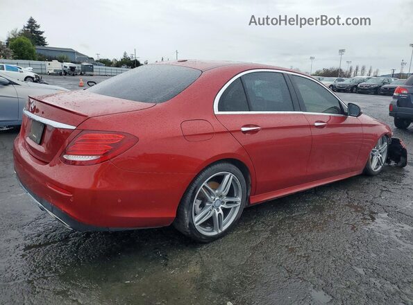 WDDZF4JB5HA122684 2017 MERCEDES-BENZ E Красный 