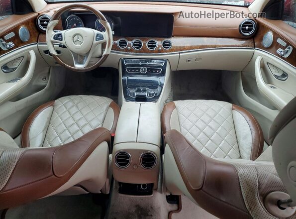 WDDZF4JB5HA122684 2017 MERCEDES-BENZ E Красный 