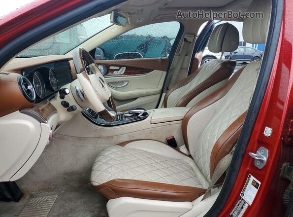 WDDZF4JB5HA122684 2017 MERCEDES-BENZ E Красный 