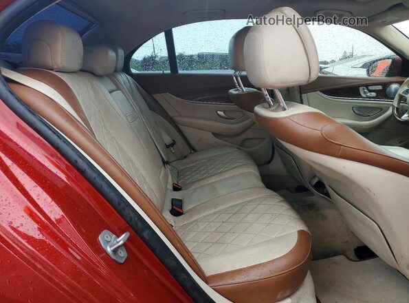 WDDZF4JB5HA122684 2017 MERCEDES-BENZ E Красный 