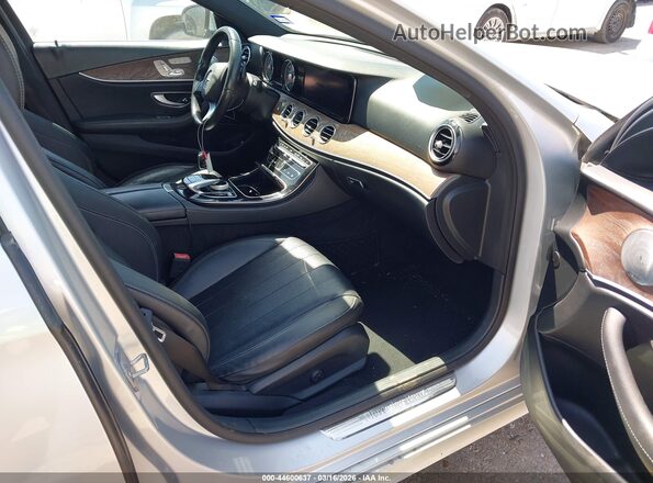 WDDZF4JB6HA029947 2017 MERCEDES-BENZ E-CLASS Silver Widok wnętrza z przodu