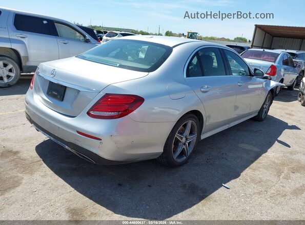 WDDZF4JB6HA029947 2017 MERCEDES-BENZ E-CLASS Silver Tył prawy