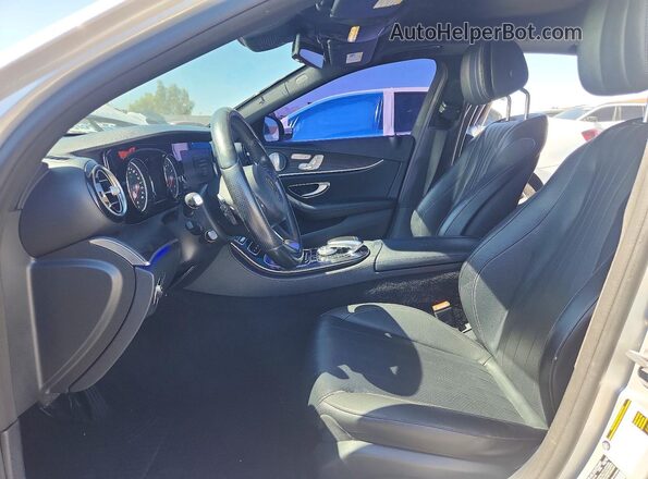 WDDZF4JB6HA038230 2017 MERCEDES-BENZ E Silver Widok wnętrza z przodu