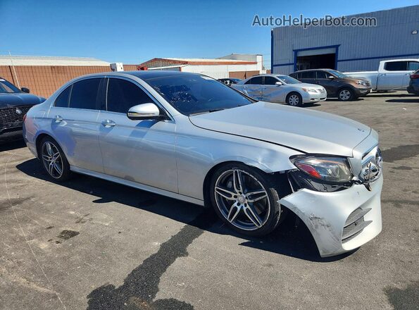 WDDZF4JB6HA038230 2017 MERCEDES-BENZ E Silver Przód prawy