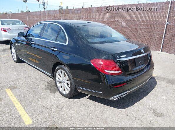 WDDZF4JB6HA102685 2017 MERCEDES-BENZ E-CLASS Black Հետևի ձախ